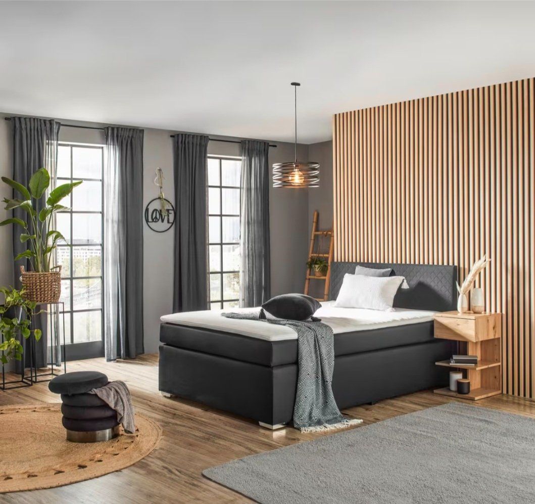Mömax Letti: Boxspringbett 180x200 – Nuovo (secondo la descrizione) da Rubigen venduto da Ditta02 3