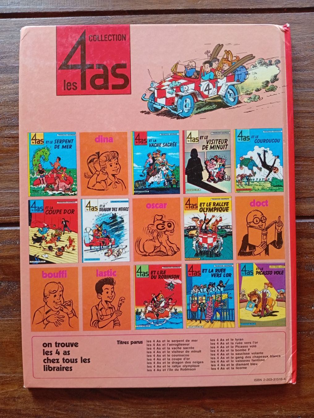 BD: Les 4 As – D'occasion à Perrefitte par 36B 3