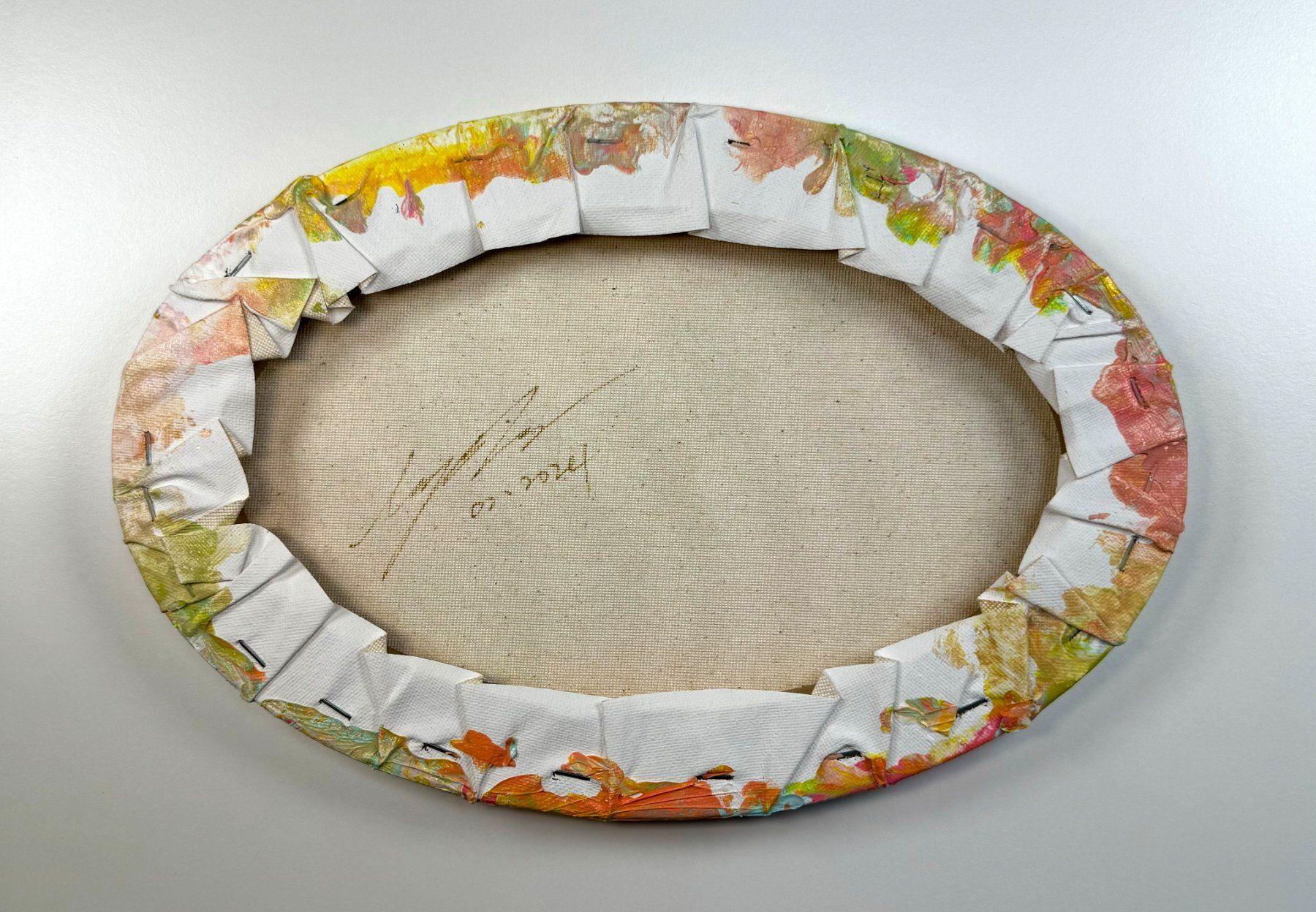 Dipinti: Acryl-Flüssigmalerei, Oval – Usato da Schlieren venduto da MayaSheng1983 2