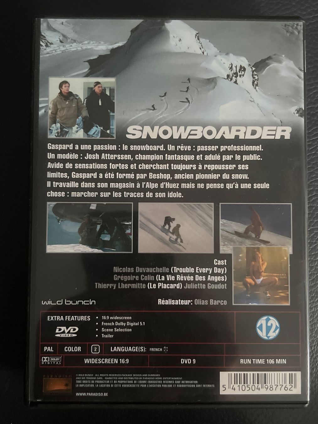 Tutti i DVDs: Snowboarder, Thierry Lhermitte, Nicolas Duchauvelle – Usato da Bouveret venduto da Feelgoodtrading 1