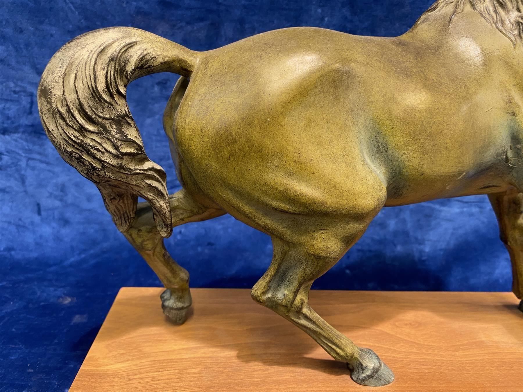 Sculture & Statue: Lebendiger Pferde Statue Figur 32cm hoch – Usato da Steinhausen venduto da Super05 4