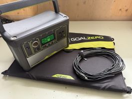 Goal Zero Yeti 400 Power Station mit Nomad 100 Panel