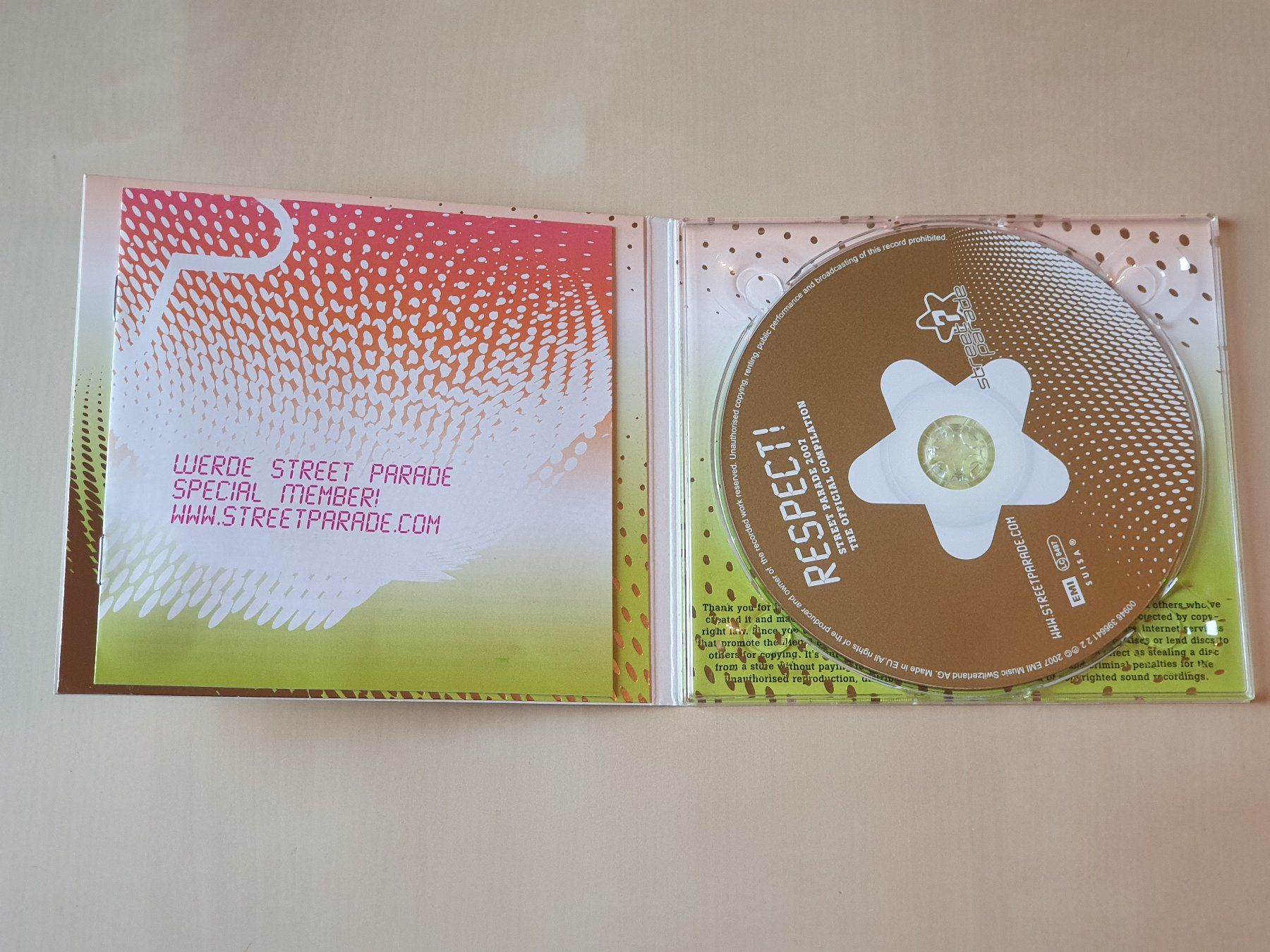 CD: Street Parade 2007 – Usato da Stansstad venduto da collectorsshop 2