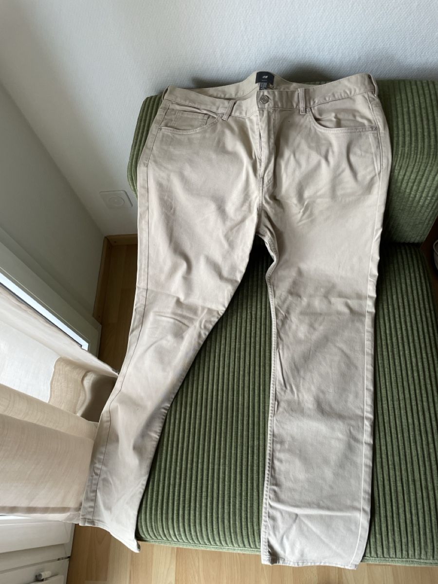 H&M Pantaloni: H&M Pants Beige Size 38/32 – Nuovo (secondo la descrizione) da Biel/Bienne venduto da qlfffffffff
