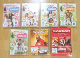 9x neue DVDs: Tanzen und singen lernen für Kinder