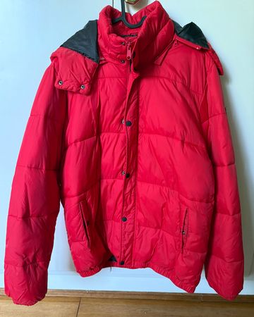 Steppjacke, rot Grösse L