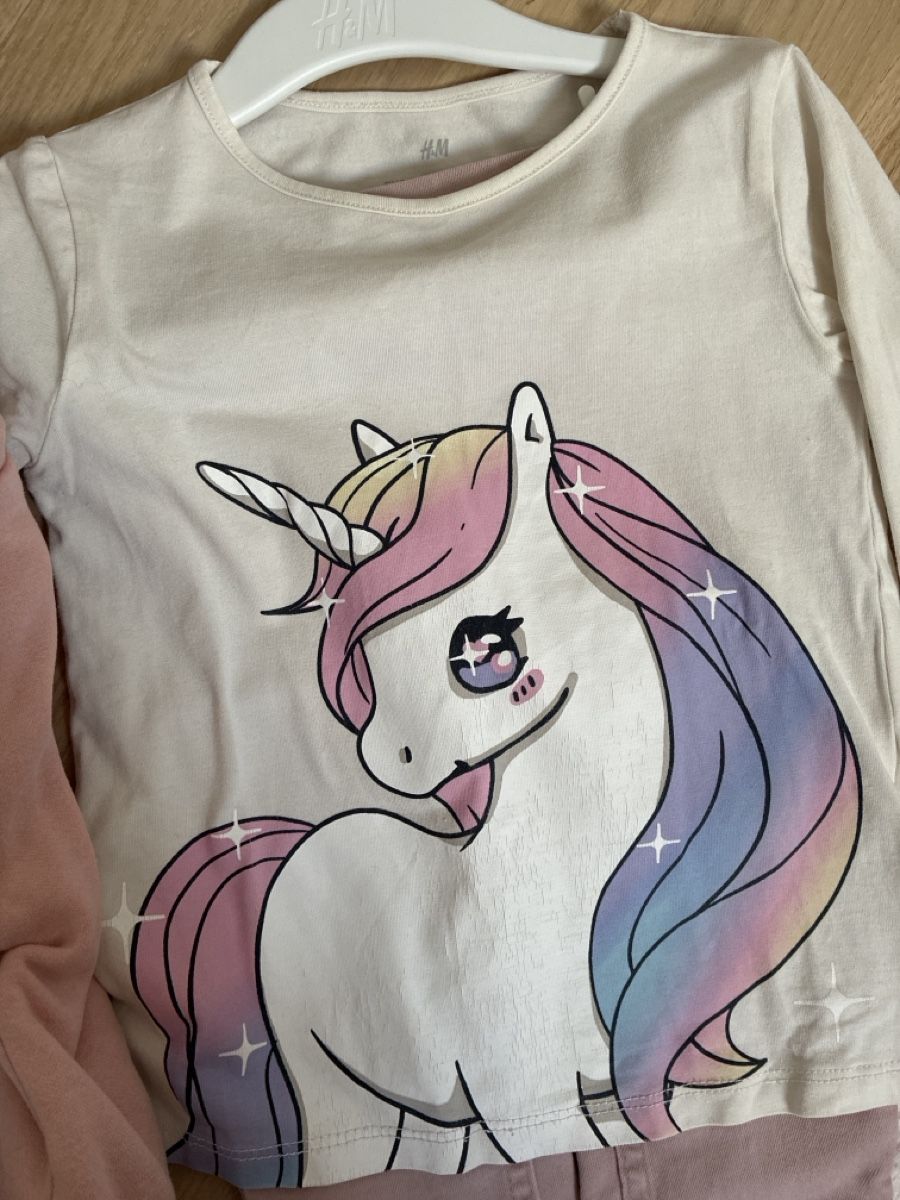 H&M Lotti & Set di vestiti: Einhornset Gr.98/104 – Usato da Kefikon ZH venduto da Klukka97 2