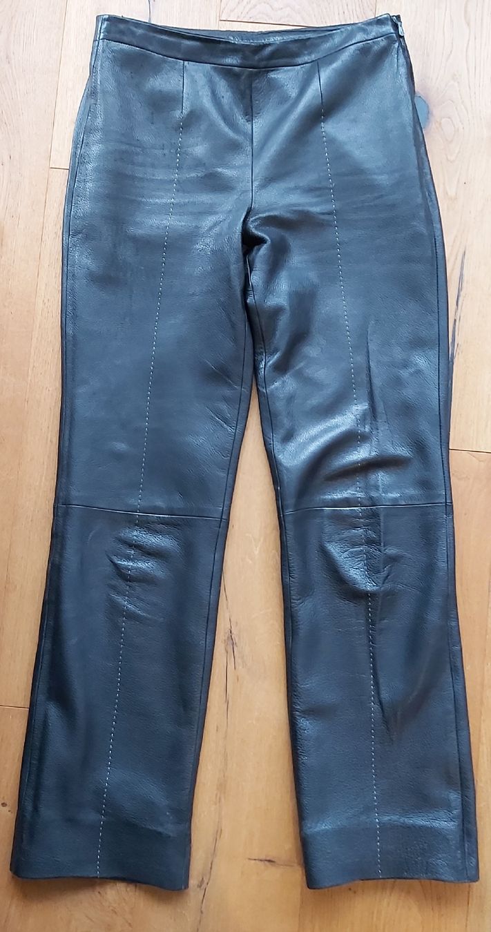 Bally Pantaloni: Leder Hose von Bally – Usato da Basel venduto da lor60