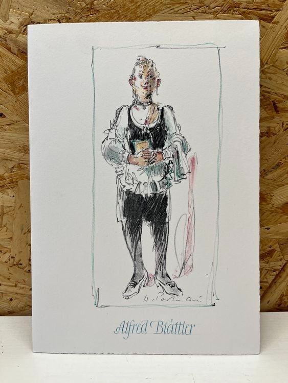 Grafiken & Lithographien: HANNES PORTMANN LITHOGRAPHIE SIGNIERT – Gebraucht aus Gersau von grafik-kunst 4