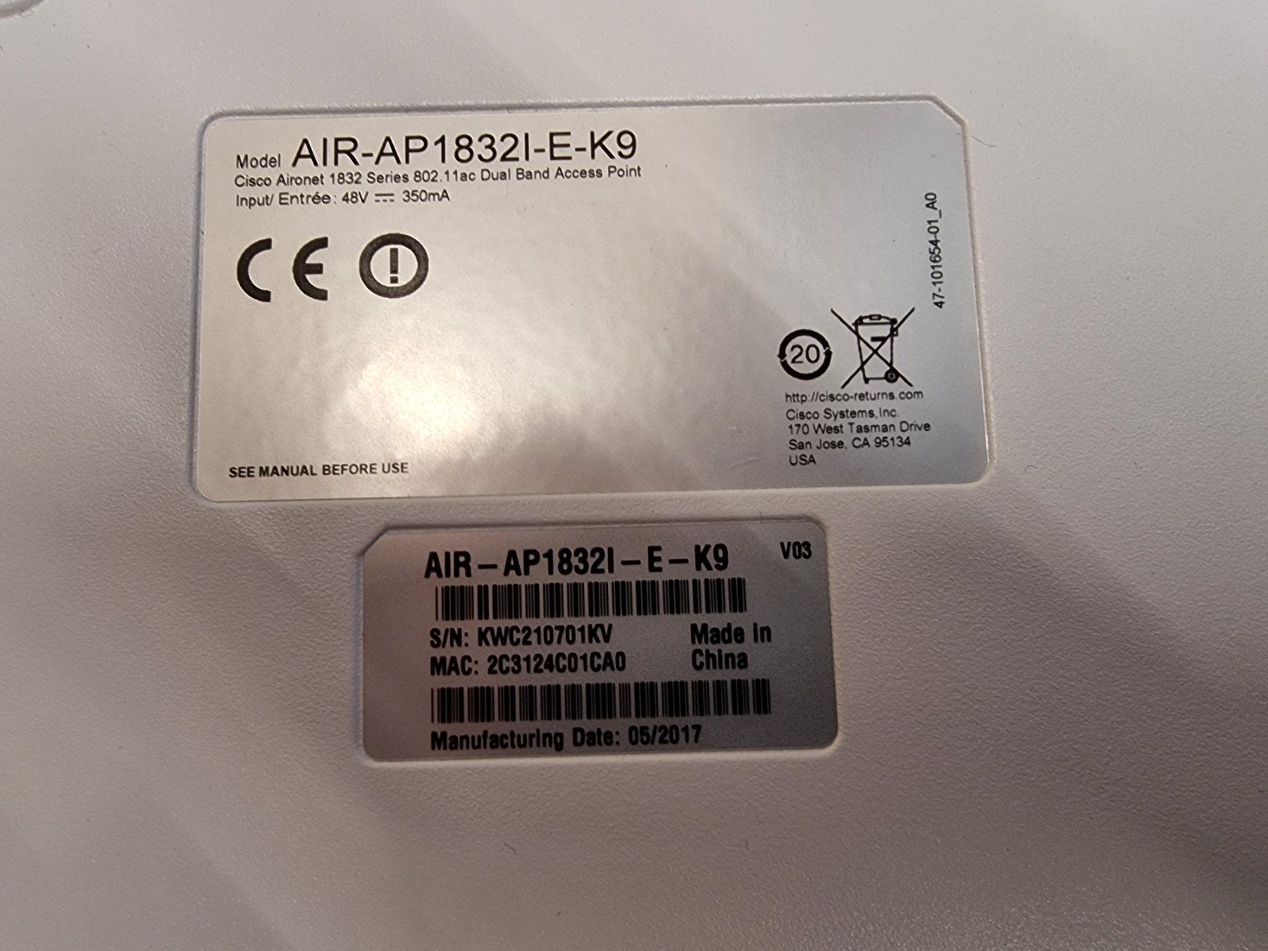 Cisco Modem & Router: Cisco Aironet 1830 – Usato da Schöftland venduto da Colin13_93 3