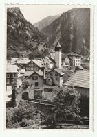 Postkarte Göschenen UR: Alte Zollbrücke im Urnerland