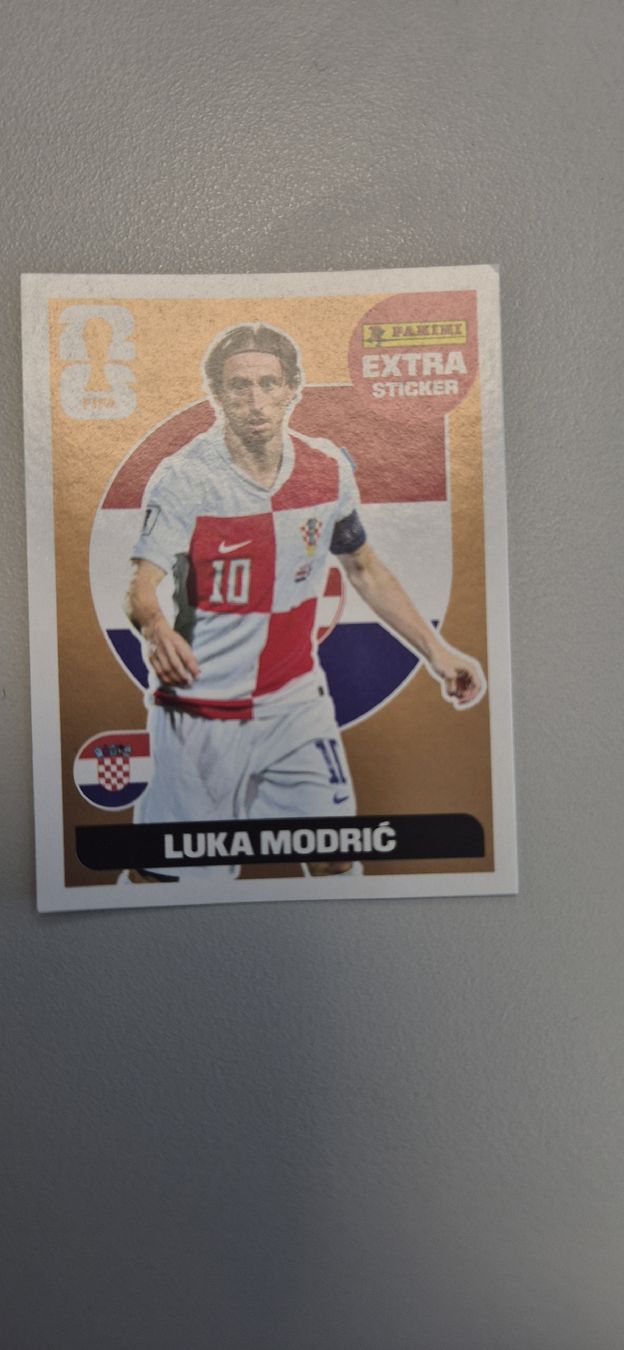 Panini Carte collezionabili: Extra sticker rare panini Luka Modric Bronze – Usato da Corminboeuf venduto da HugoMagic