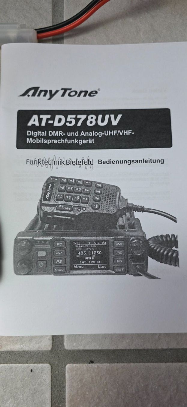 Funktechnik: DMR Any Tone D578UV – Gebraucht aus Biberist von 61Simba 2