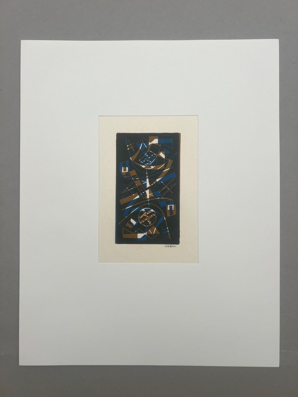 Grafica & Litografie: Otto Nebel, handsigniert – Usato da Rain venduto da Pic-Ass 1
