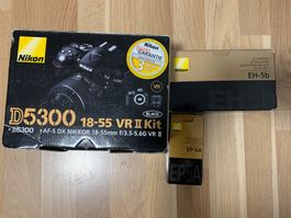 Nikon D5300+ 18-55mm VRII+ Extas+ 500 click+ Demo Model
