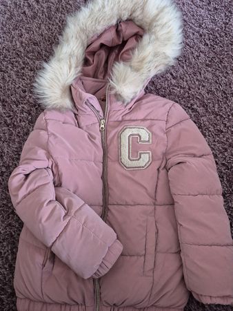 warme winterjacke Gr 128