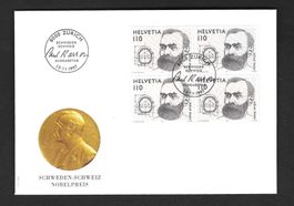 CH FDC Viererblock
