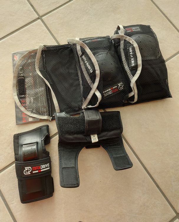 Kinder Knieschoner 6er Set - Schutz Für Inliner & Fahrrad Mit Reflexstreifen