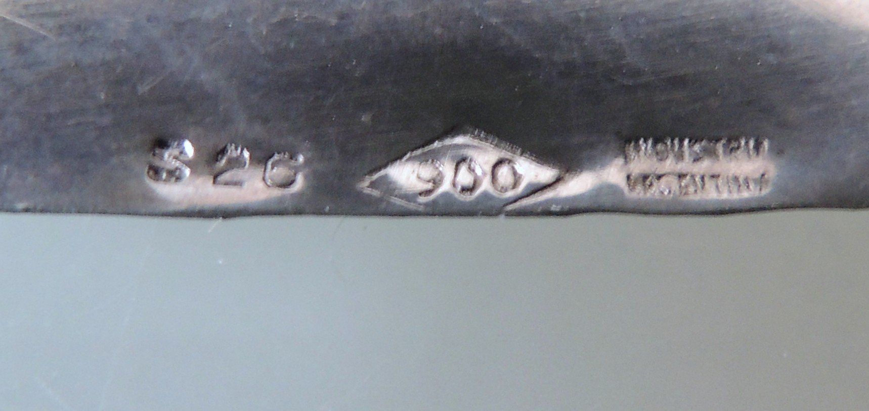 Spille & Fermagli: Silber 900 Brosche aus Argentinien 48 x 23 mm – Usato da Waldenburg venduto da schaller707 4