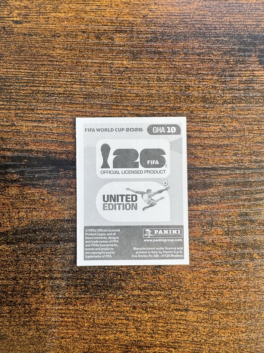 Panini Sammelbilder & Trading cards: FIFA 2026 Thomas Partey sticker, United Edition – Neu (gemäss Beschreibung) aus Emmenbrücke von Lukee1901 1