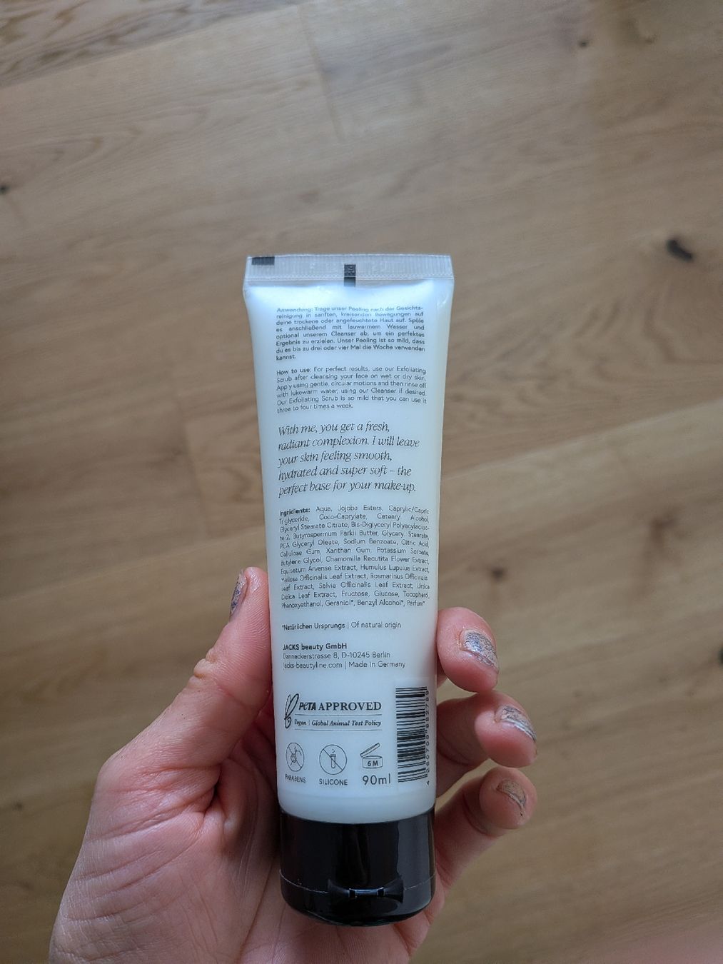 Cura del viso: Jacks Beauty Line Peeling – Nuovo e nell'imballaggio originale da Eschenbach SG venduto da SanFranciscoCalifornia 1