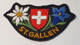 X448 - Kiosk Rarität 60/70er Patch ca. 4 x 7 cm. St. Gallen