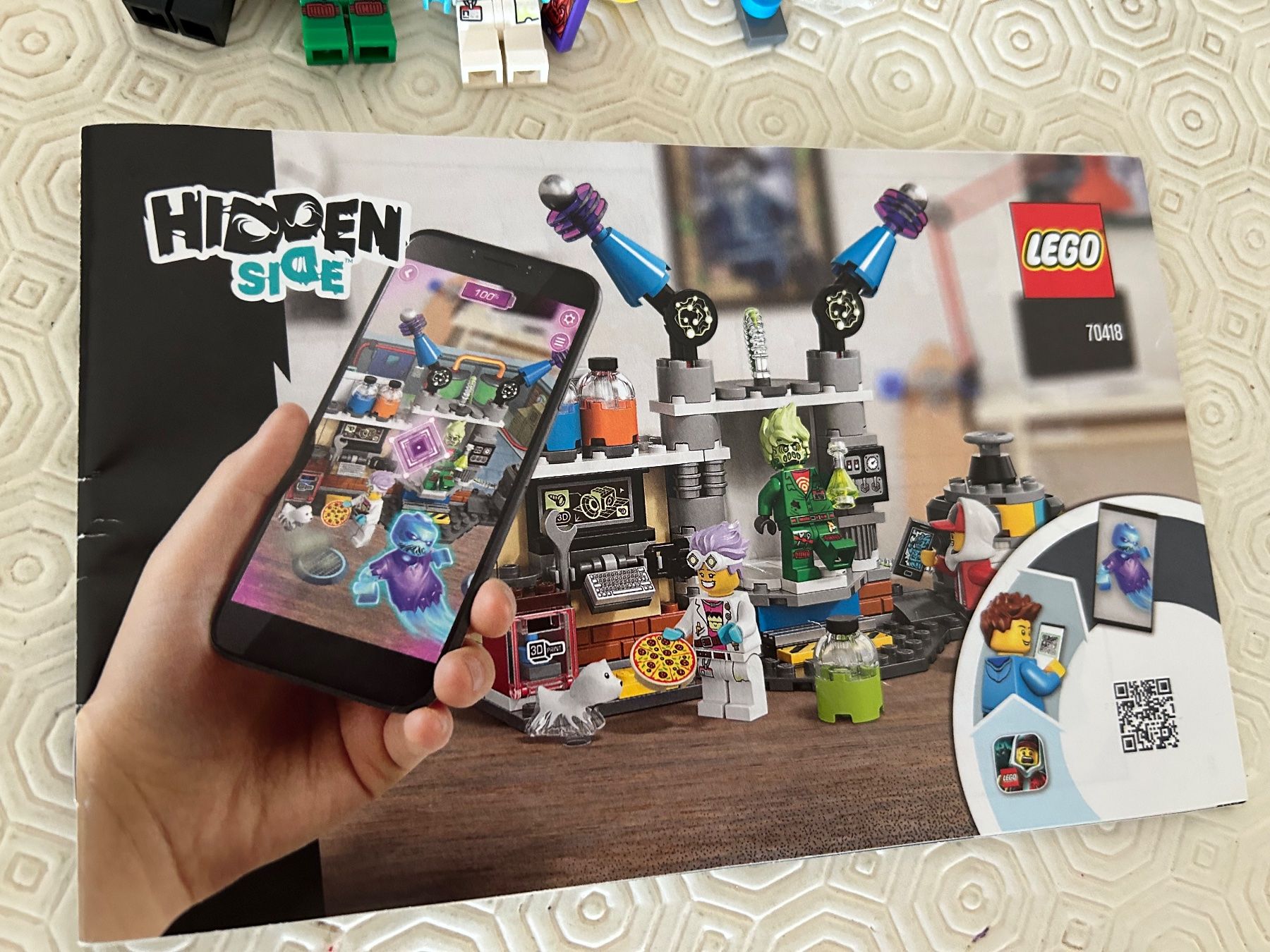 Lego Jeux de construction: Lego HIDDEN SIDE 70418 J.B.'s Ghost Lab – D'occasion à Arbedo par nadia1973 3