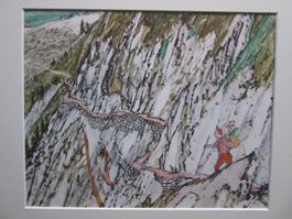 ALOIS CARIGIET mit PSSSEPARTOUT  MAURUS UND MADLEINA 1969