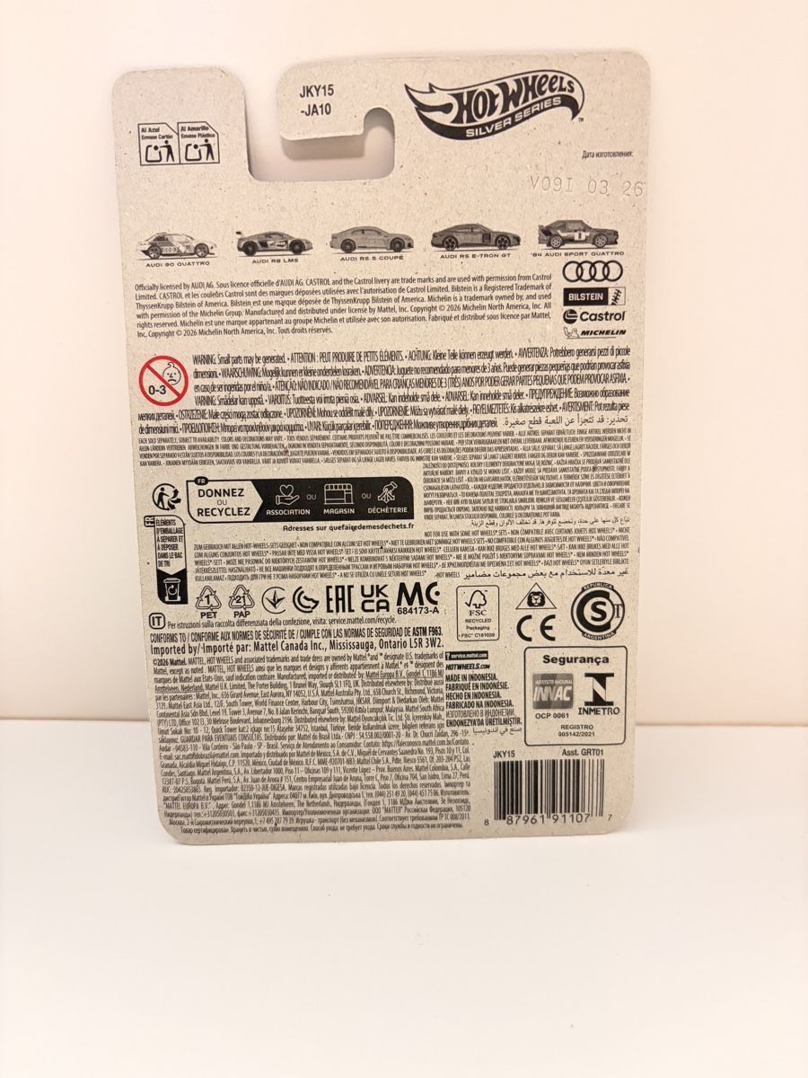 Hot Wheels Modellautos: Hot Wheels Audi 90 Quattro Silver Series OVP – Neu und originalverpackt aus Lupsingen von quirli.k 3