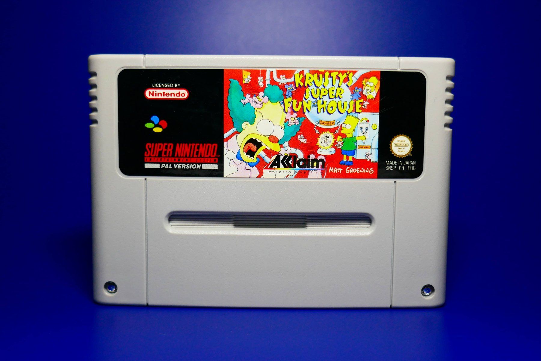 Nintendo Giochi: Krusty's Super Fun House - Super Nintendo – Usato da Vuarrens venduto da Espace-Retro