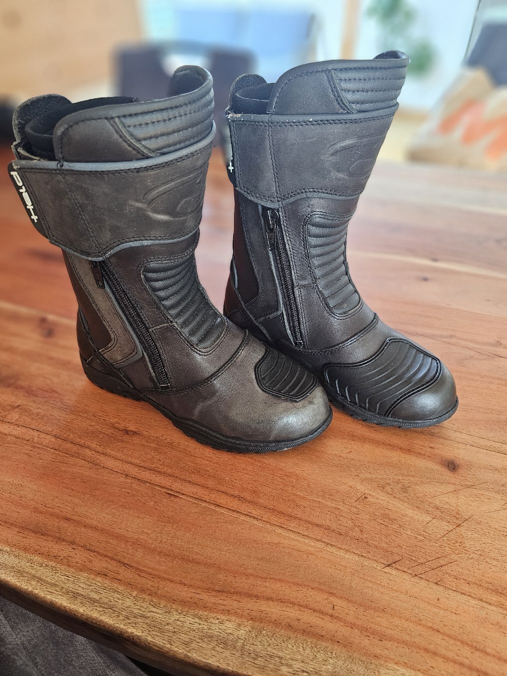 Scarpe da uomo: Motorradstiefel/Motorradhandschuhe – Nuovo (secondo la descrizione) da Biglen venduto da Vanilein93 1