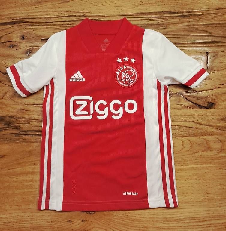 Scarpe, pantaloni & magliette da ginnastica: Fussball-Trikot Kinder Ajax Amsterdam – Usato da Brunnen venduto da Rodge