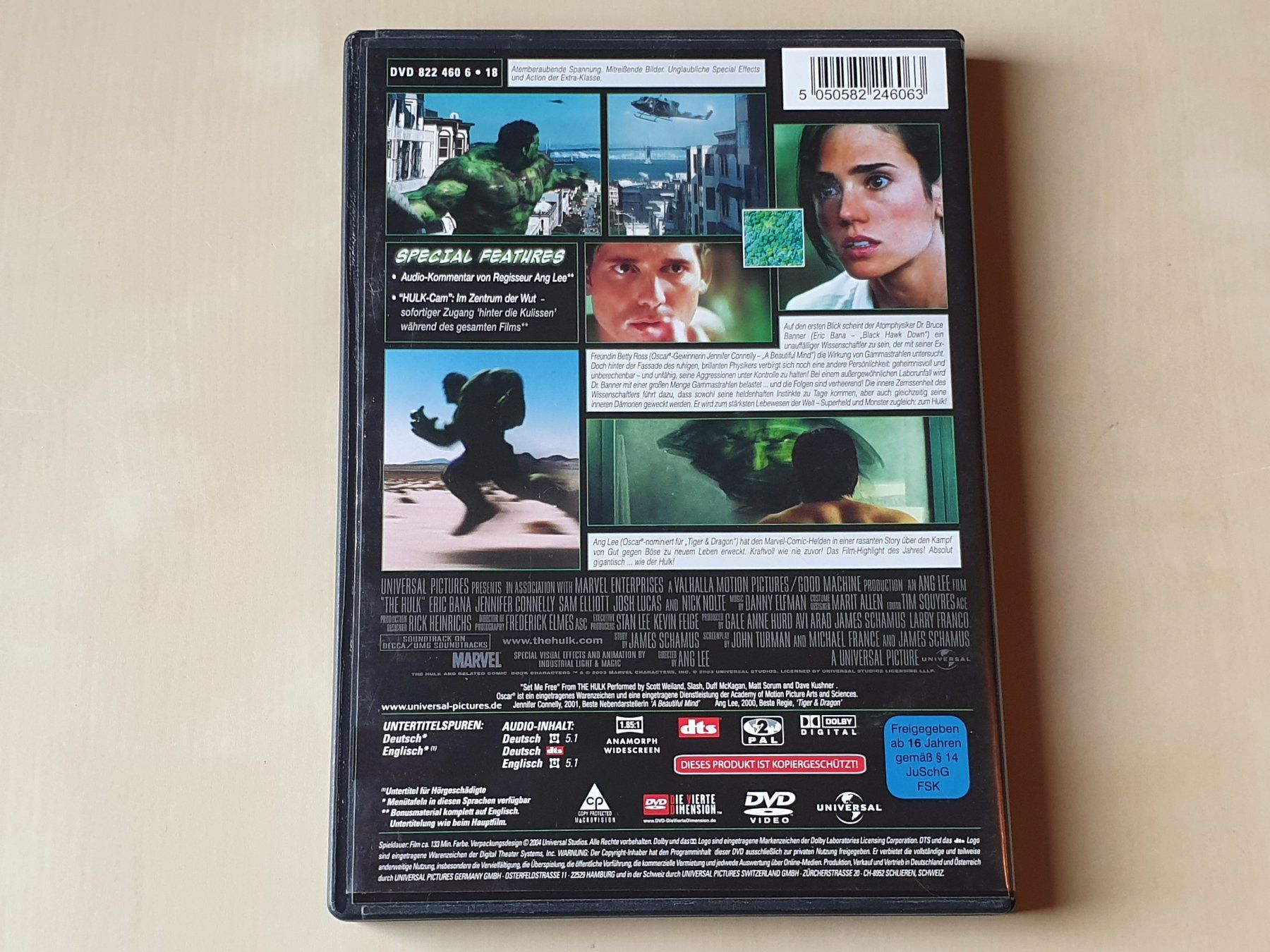 Tous les DVDs: Hulk – D'occasion à Stansstad par collectorsshop 1