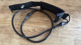 Black Surfboard Leash, ankle strap, good condition
