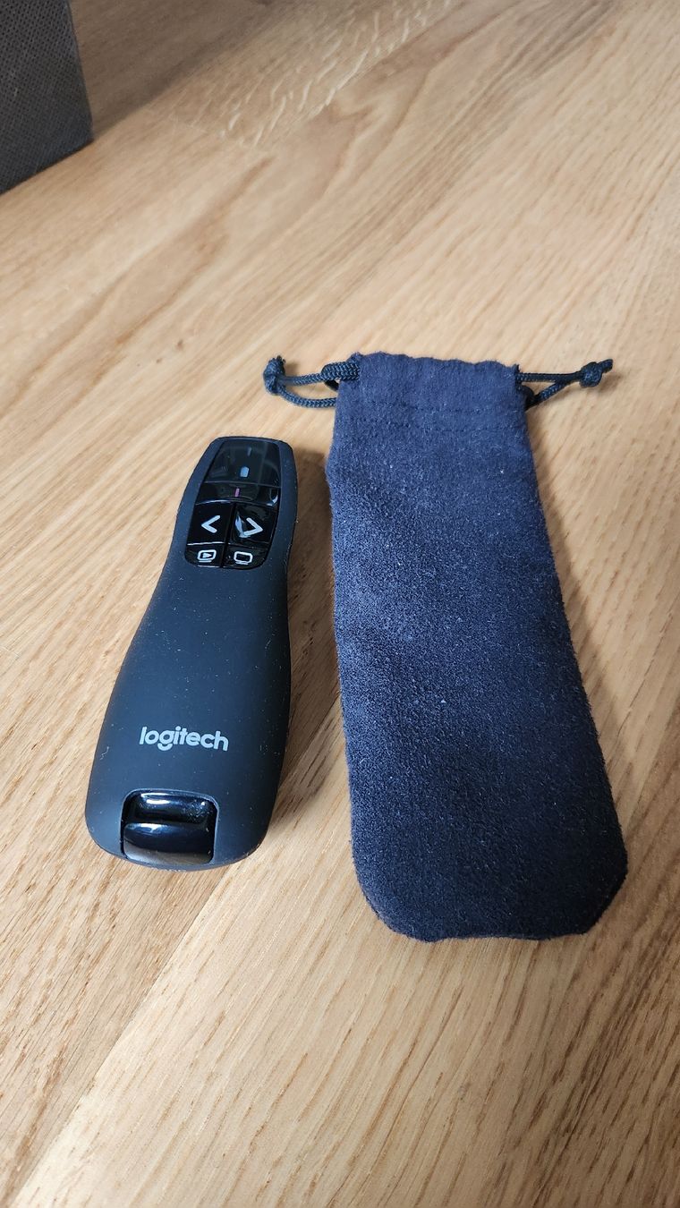 Logitech Fernbedienungen: Télécommande de présentation Logitech R400 – Gebraucht aus Bern von Pascal92173 2