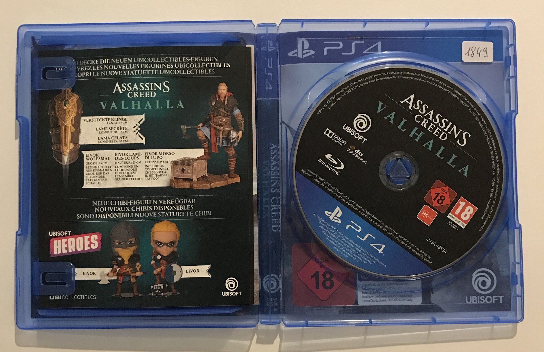 Spiele: PS4 - Assassin's Creed Valhalla – Gebraucht aus Allschwil von Bullach 1