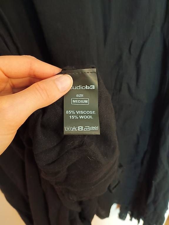 Kleider: Asymmetrisches Kleid von Studio B3 mit Wolle – Gebraucht aus Zürich von Melianea 4
