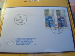 Abart Schw. Nationalbank FDC, , 2007, Violettblau, Zähnung