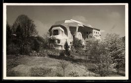 AK Dornach, Blick auf das Goetheanum