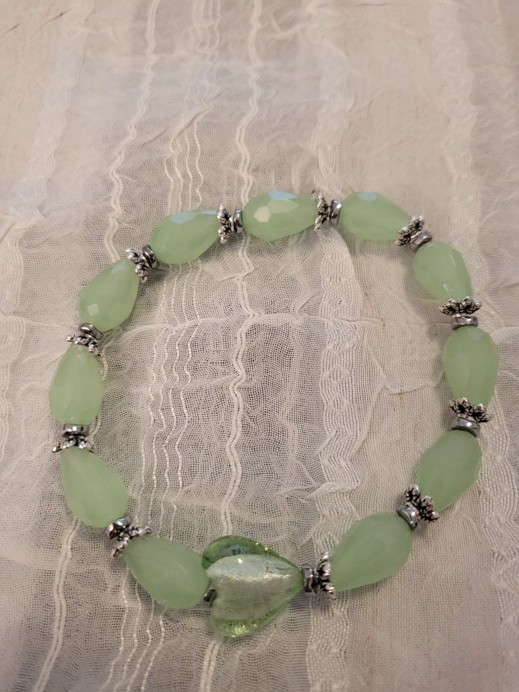 Bracciali & Braccialetti: Handgemachte armkette Elastisch aus Glasperlen – Nuovo e nell'imballaggio originale da Dietikon venduto da Eleda 1