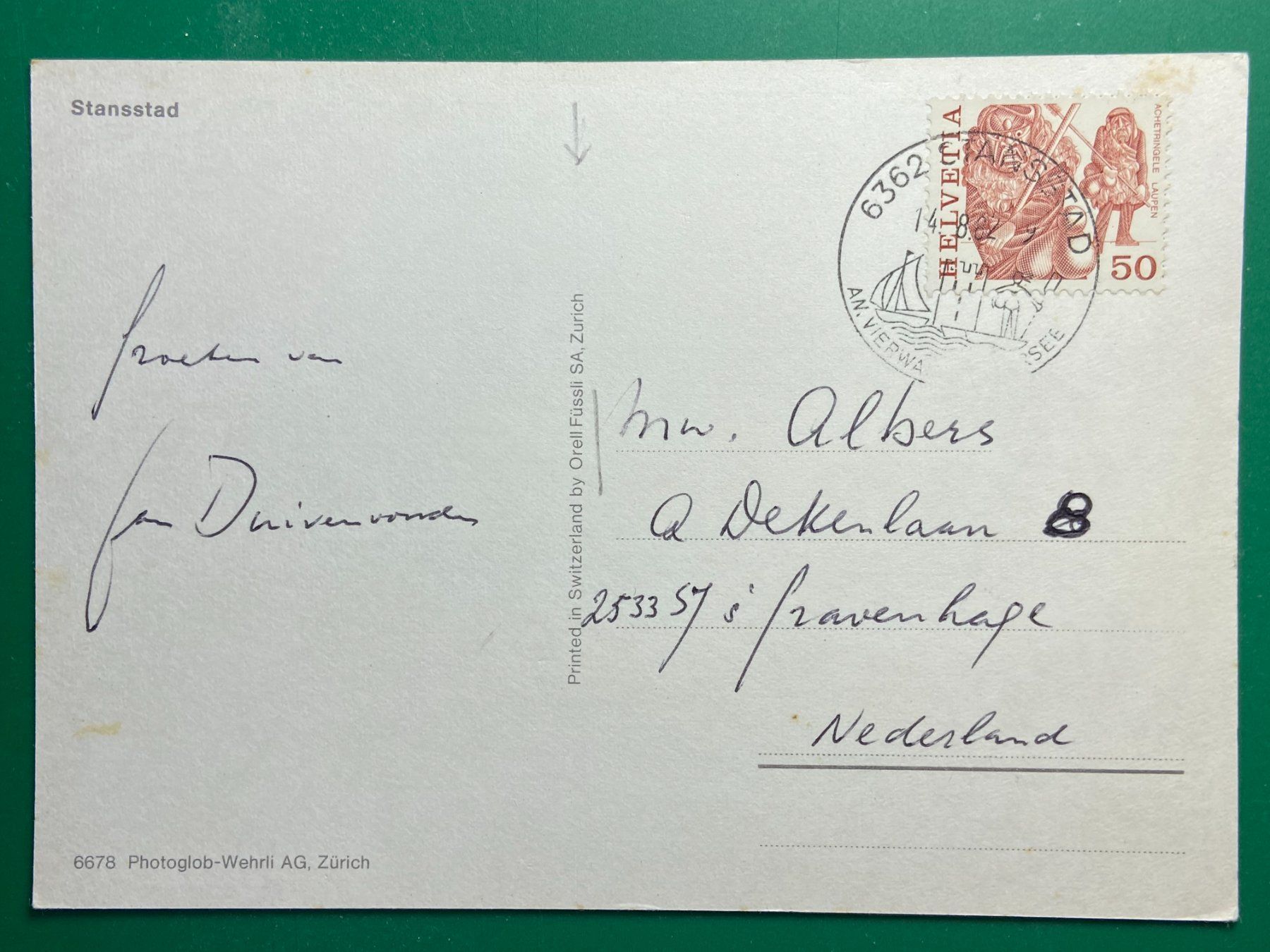 Cartoline postali: Stansstad – Usato da Steg VS venduto da danwer74 1