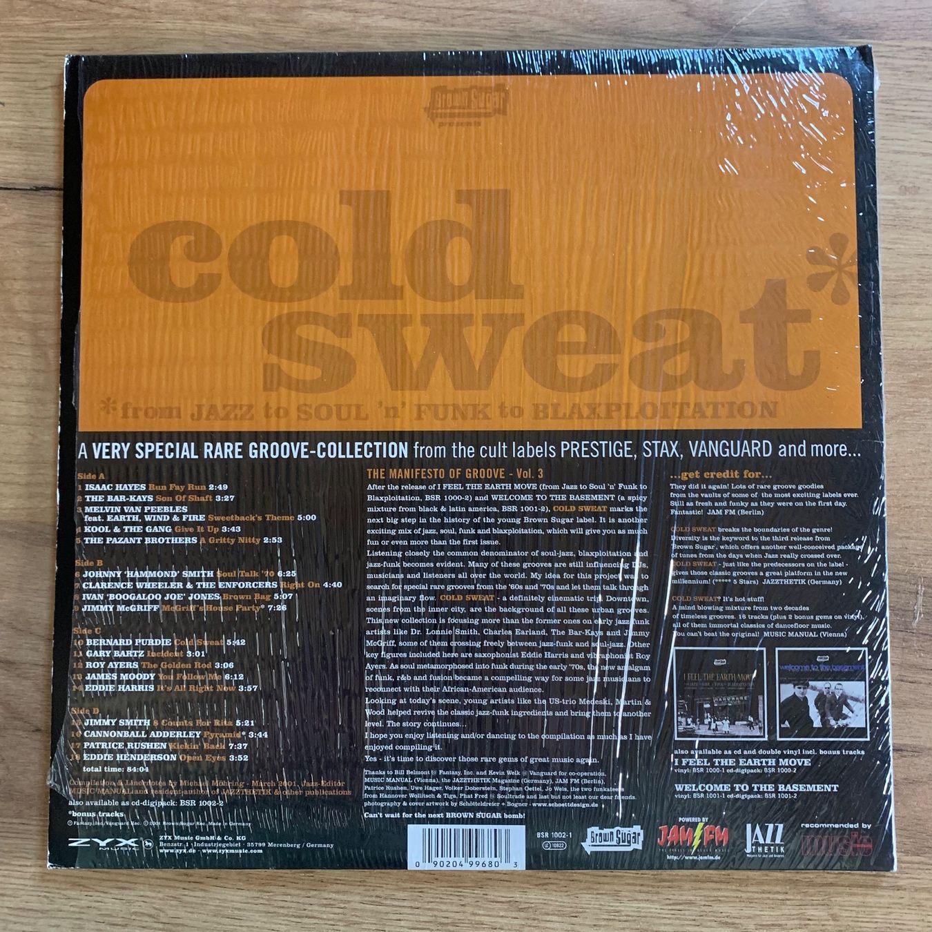 Schallplatten: Cold Sweat...COMPIL GER 2001...VG+/EX – Gebraucht aus Gals von Diskopatshop 1
