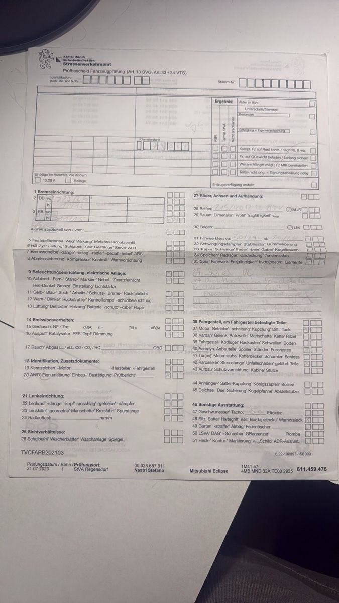 Mitsubishi Autos: Mitsubishi Eclipse GS 1996 – Gebraucht aus Wädenswil von nas_2bmh 9