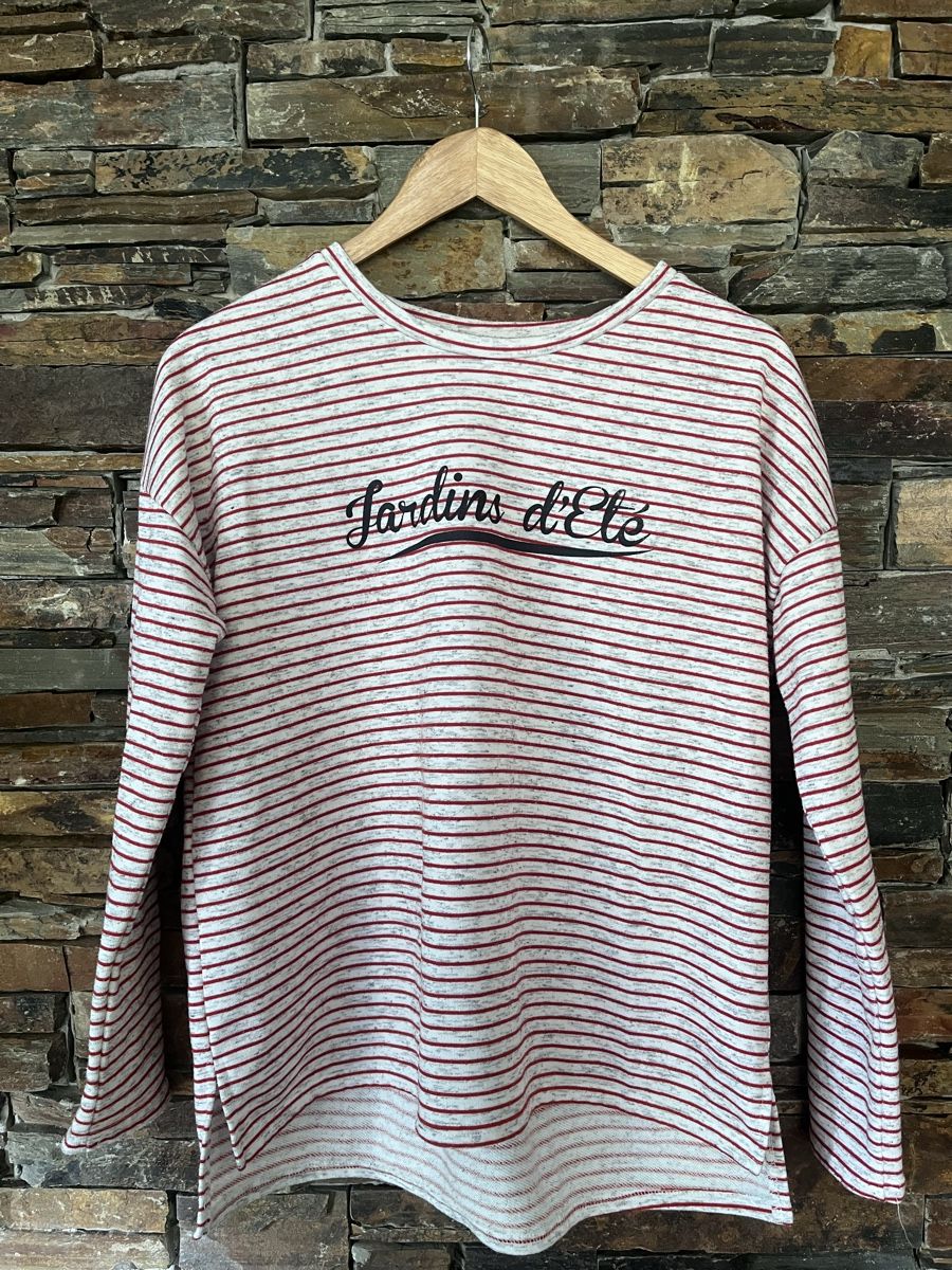 Pulls & Sweat-shirts: Hema Pullover gestreift rot/weiss Grösse M – D'occasion à Winkel par Mandarinchen9
