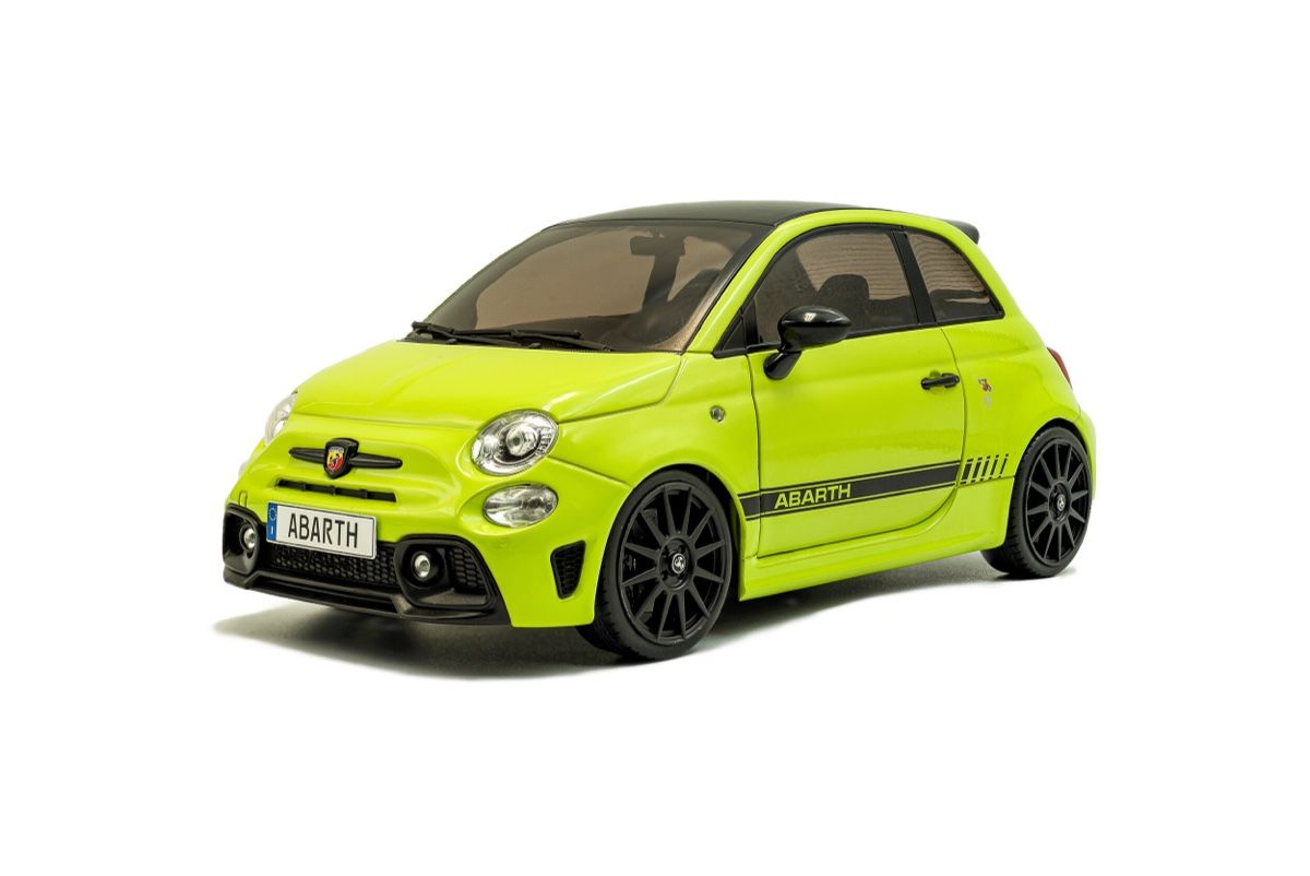 Fiat Modellini d'auto: FIAT 500 ABARTH 595 MASSSTAB 1:18 – Nuovo e nell'imballaggio originale da Erlenbach im Simmental venduto da Model_box
