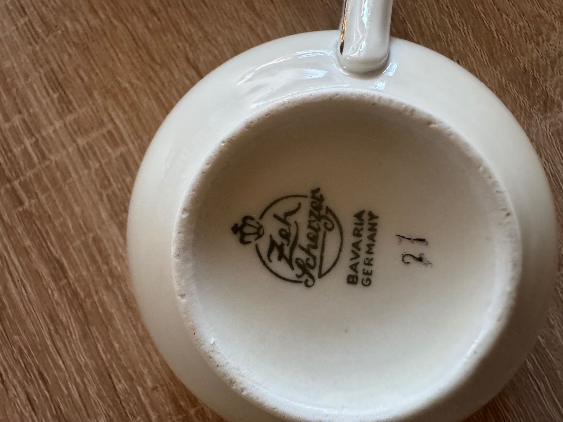 Tazze: Antike Sammeltasse Zeh Scherzer – Usato da Walperswil venduto da So1me25 2