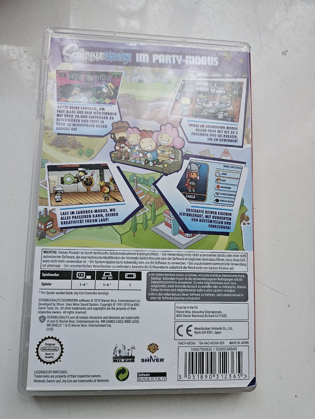 Nintendo Giochi: Nintendo Switch Scribblenauts Showdown Spiel Gebraucht – Usato da Sutz venduto da justinundfriends 2