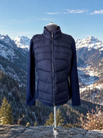 💙 Tchibo Active Steppjacke Gr. 40 dunkelblau Outdoor