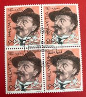 4 er Block Nr.804 mit Vollstempel Geneve