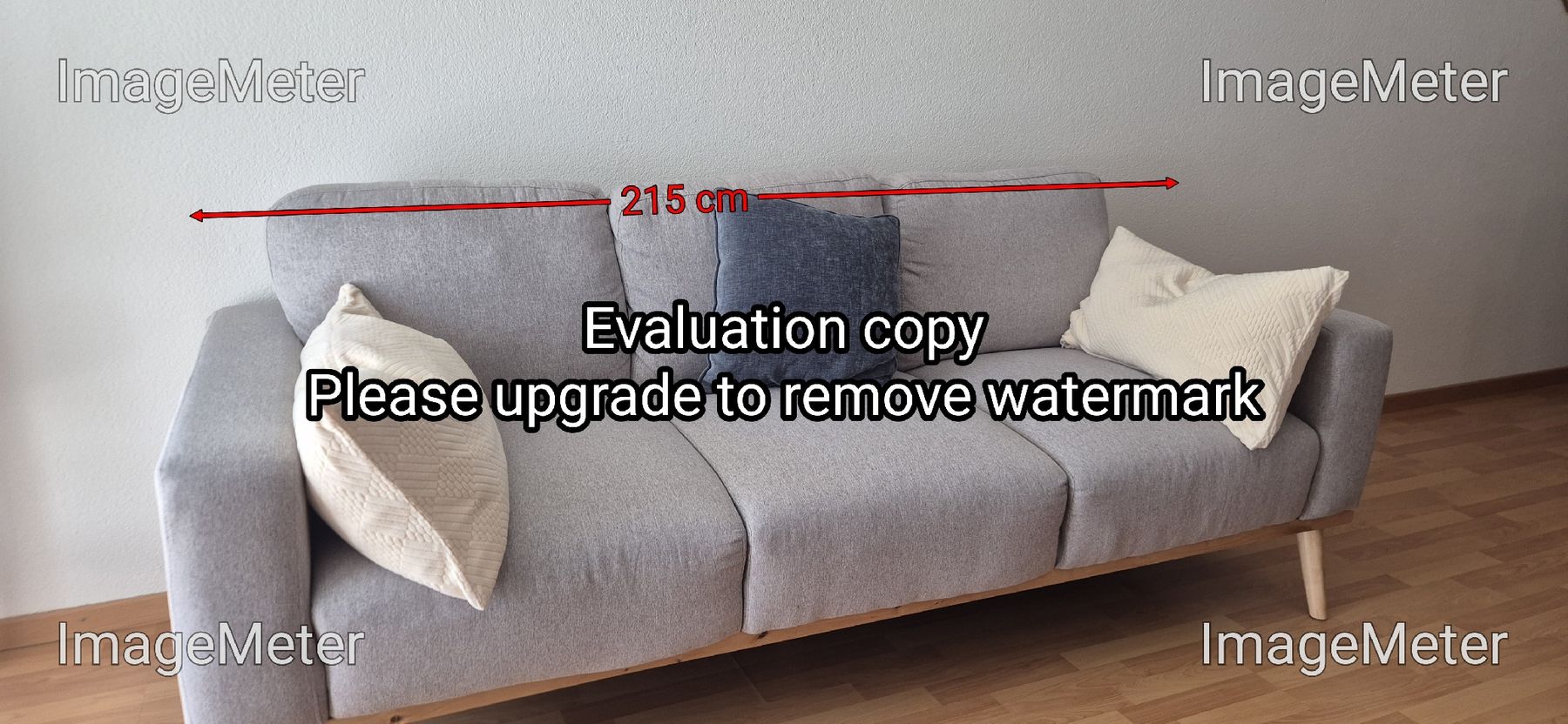 Divani: Stilvolles graues Sofa  2/3 Sitzer – Usato da Lengnau AG venduto da awa_9hdc 3